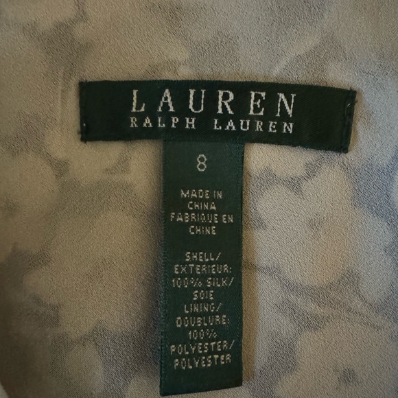 Ralph Lauren print sleeveless top and skirt - Picture 3 of 3